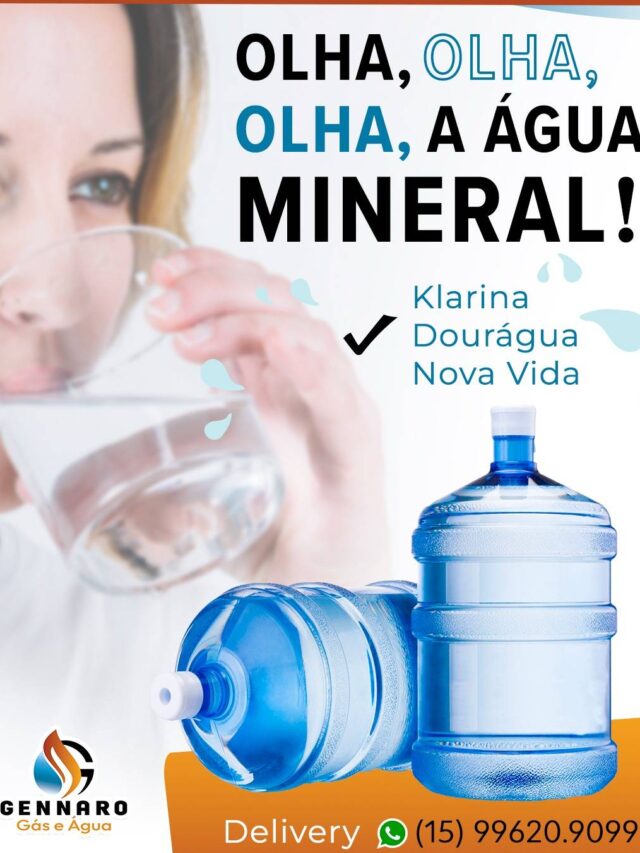 Galão de água mineral em Sorocaba e Votorantim